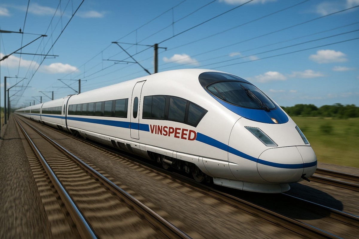 Dự án đường sắt tốc độ cao 153.000 tỷ đồng nối hai siêu dự án của tỷ phú Phạm Nhật Vượng do Vinspeed đề xuất: Bộ Xây dựng cảnh báo áp lực tiến độ - Ảnh 1.