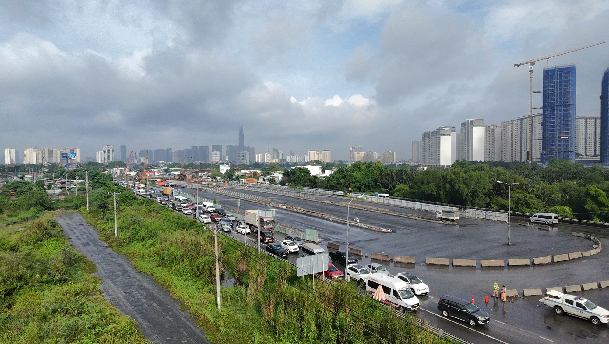 Nút giao An Phú dời mốc hoàn thành sang quý II/2026- Ảnh 1.