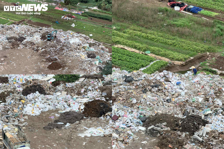 Hà Nội: Dân ngán ngẩm đường Tam Trinh làm 10 năm chưa xong, nay lại thêm bãi rác khổng lồ- Ảnh 2.