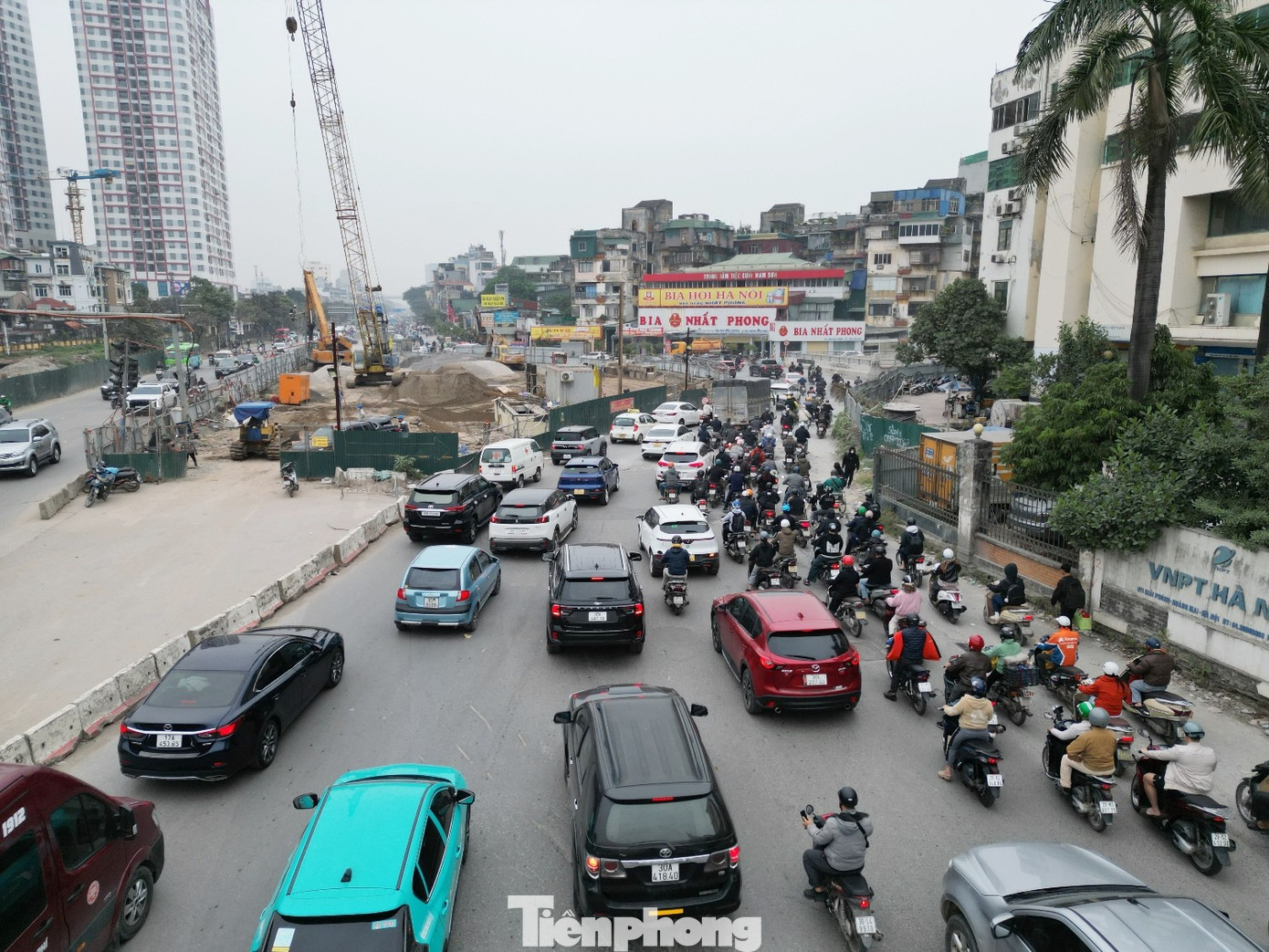 Được yêu cầu dỡ rào trước 25/12, hầm chui Vành đai 2,5 đang thi công ra sao?- Ảnh 4.