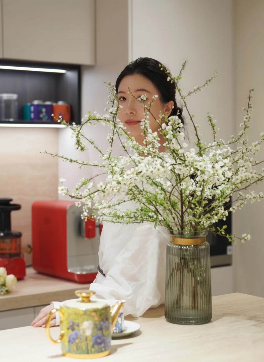 Thú chơi hoa "củi khô nở ra tuyết trắng": Giá bình dân nhưng khí chất sang chảnh, cắm một bình chơi cả tháng Giêng - Ảnh 2.