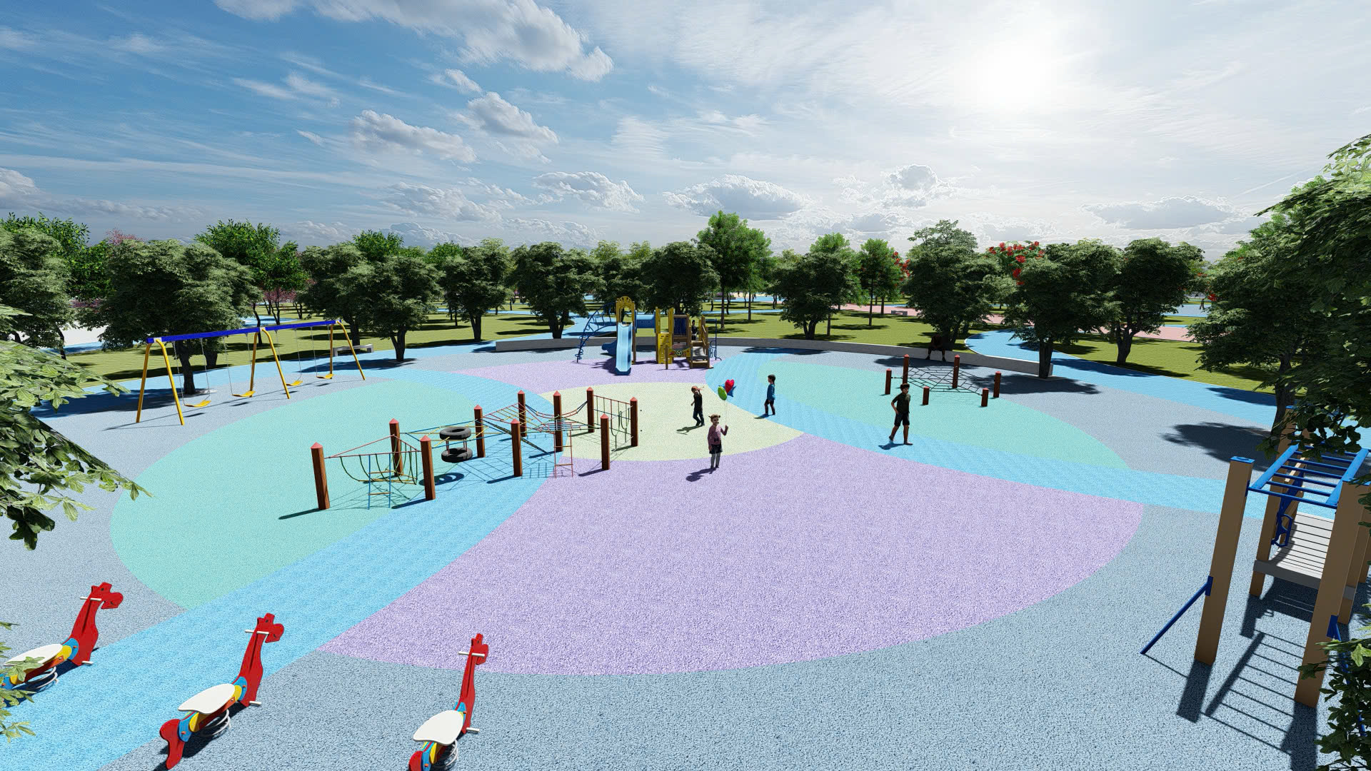 TPHCM khởi công công viên Thạnh Lộc gần 54 tỉ đồng - Ảnh 6.