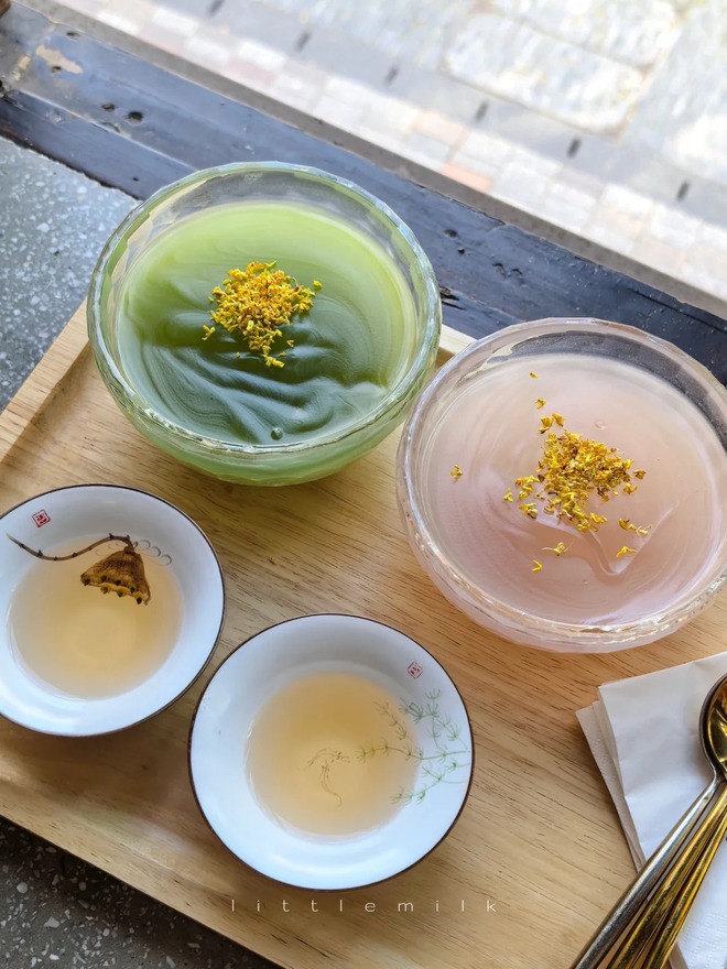 Đến Hàng Châu đừng chỉ ngắm Tây Hồ, hãy nếm thử thức quà thanh tao tựa như "chè bột sắn" phiên bản thượng lưu - Ảnh 8. Đến Hàng Châu đừng chỉ ngắm Tây Hồ, hãy nếm thử thức quà thanh tao tựa như "chè bột sắn" phiên bản thượng lưu - Ảnh 8.