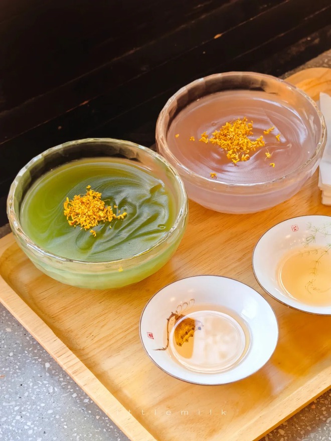 Đến Hàng Châu đừng chỉ ngắm Tây Hồ, hãy nếm thử thức quà thanh tao tựa như "chè bột sắn" phiên bản thượng lưu - Ảnh 9. Đến Hàng Châu đừng chỉ ngắm Tây Hồ, hãy nếm thử thức quà thanh tao tựa như "chè bột sắn" phiên bản thượng lưu - Ảnh 9.