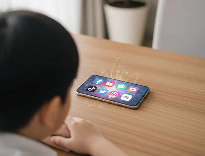 Cảnh báo những 'cạm bẫy' khi trẻ dưới 16 tuổi dùng mạng xã hội ở Việt Nam- Ảnh 1.