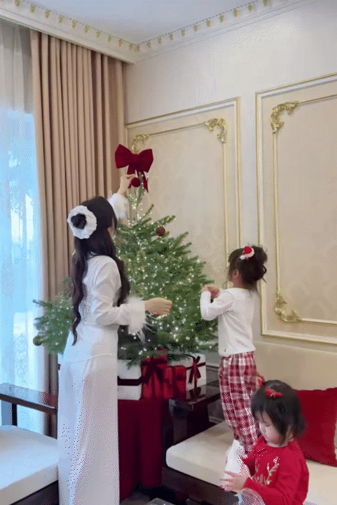 Phú bà sống trong dinh thự triệu đô bắt đầu trang trí Noel, nhưng cách cô dạy con mới khiến mọi người nể phục- Ảnh 9.