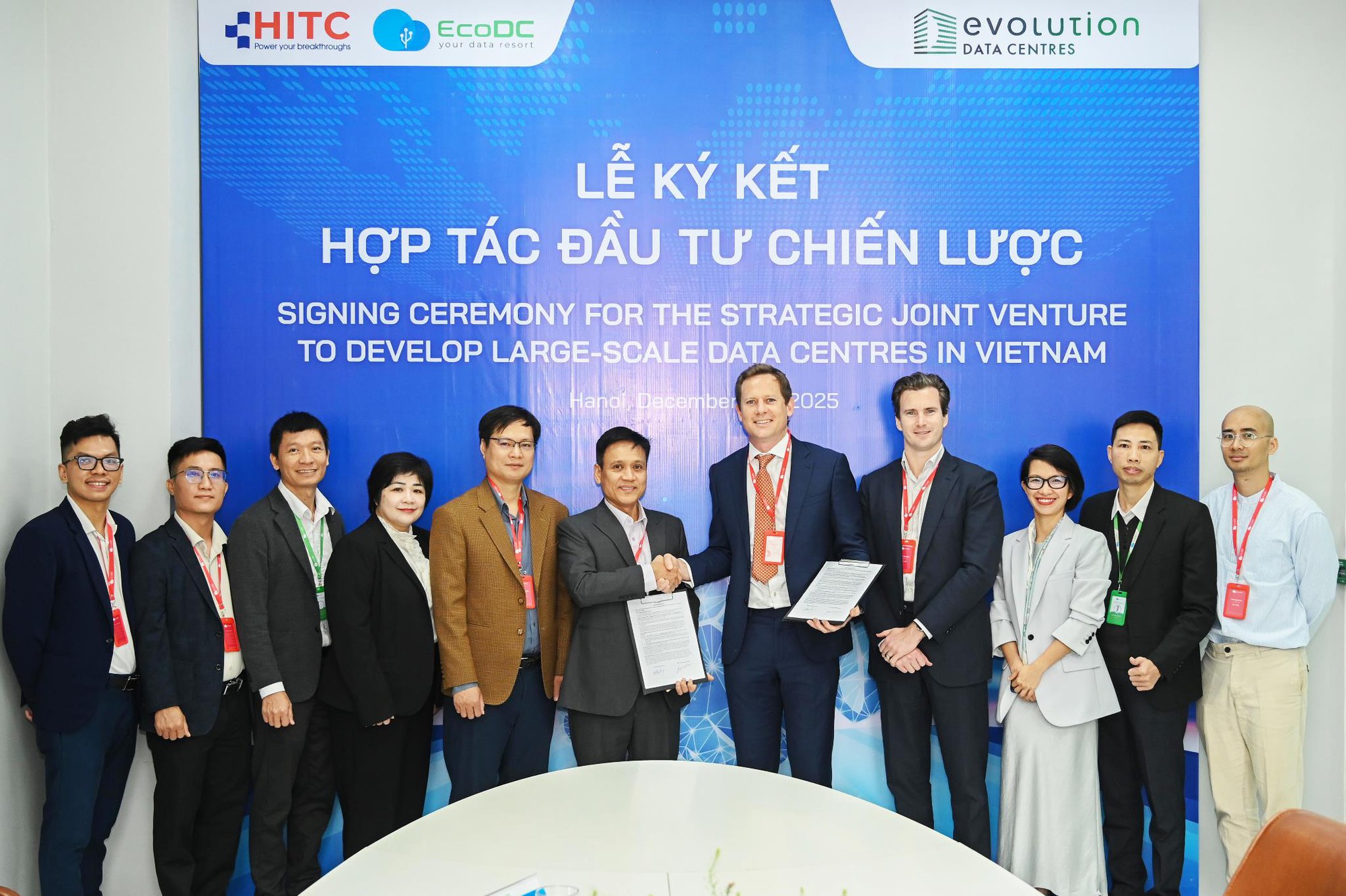 HITC hợp tác với Warburg Pincus và Evolution phát triển trung tâm dữ liệu thế hệ mới tại Việt Nam- Ảnh 1.