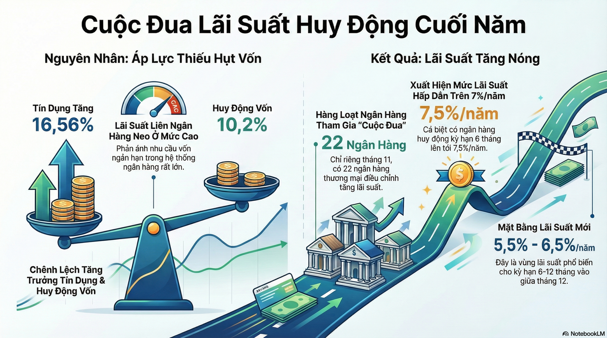 Thêm nhiều ngân hàng đưa lãi suất gửi tiết kiệm lên trên 7% - Ảnh 2.