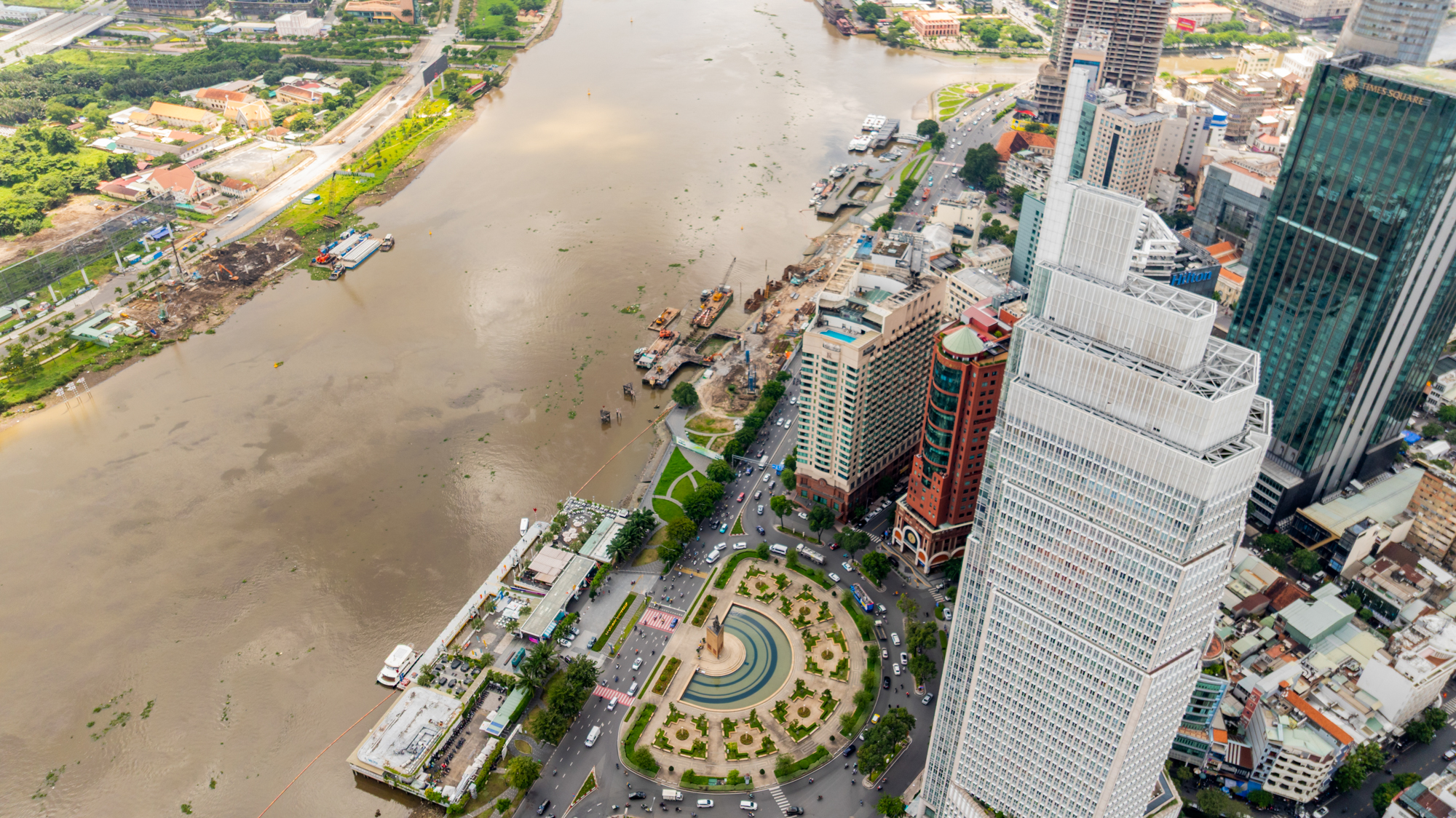 Ngắm công trường xây dựng cầu gần 1.000 tỷ là món quà của Nutifood tặng TP.HCM  - Ảnh 7.