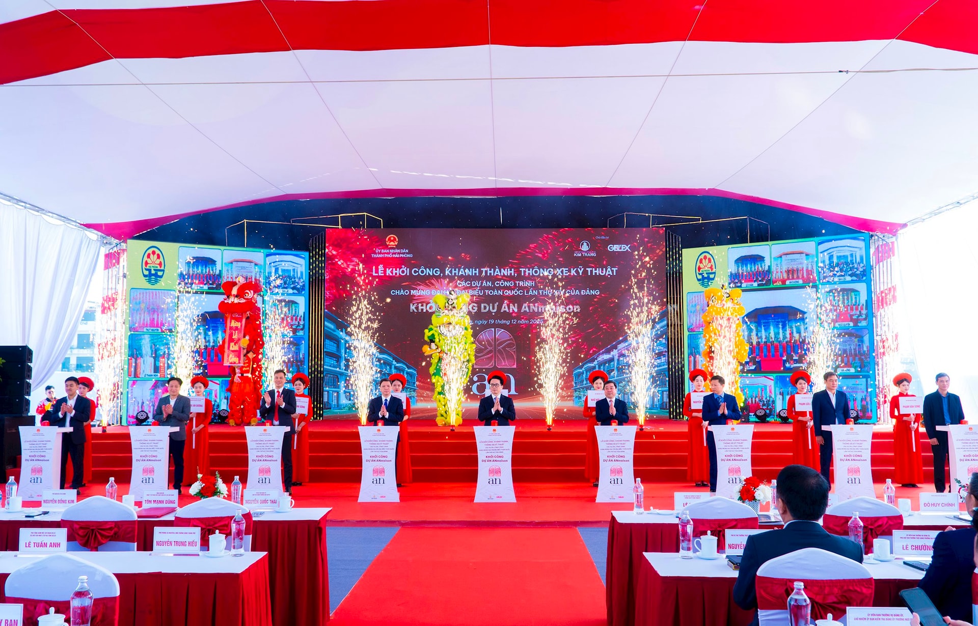 Hạ tầng GELEX khởi công khu đô thị nhà ở thấp tầng ANmaison tại Hải Phòng- Ảnh 1.