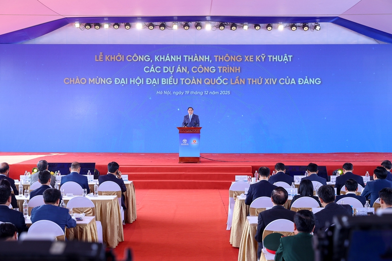 Phát biểu của Thủ tướng Phạm Minh Chính tuyên bố khởi công, khánh thành 234 dự án lớn trên cả nước- Ảnh 1.