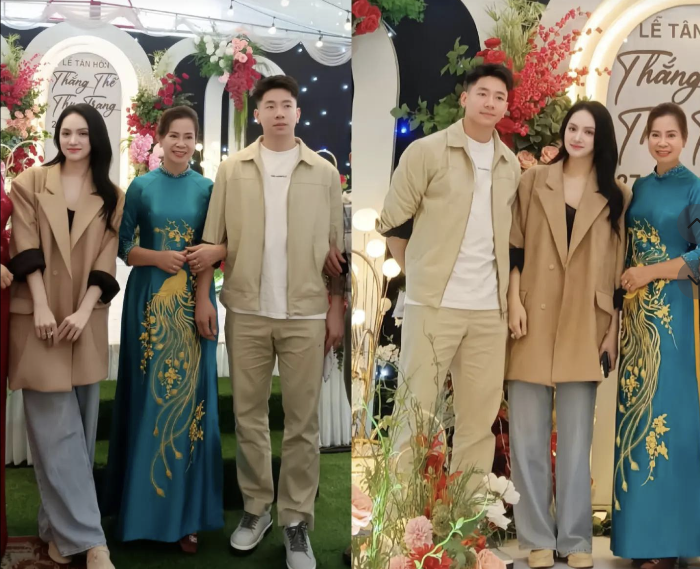 Hương Giang quấn quýt bên 