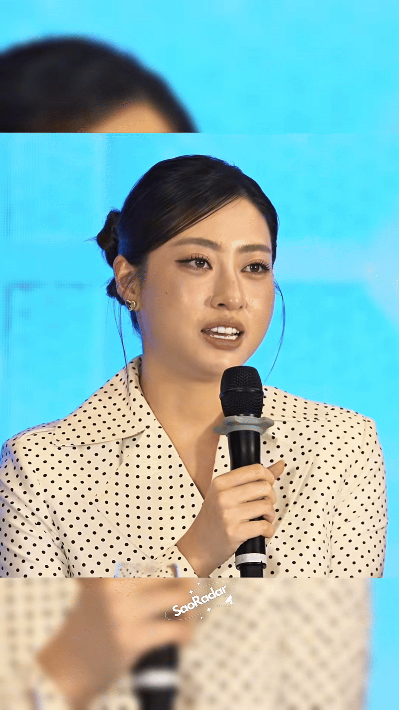 Lương Thùy Linh bị chê xuống sắc- Ảnh 1.