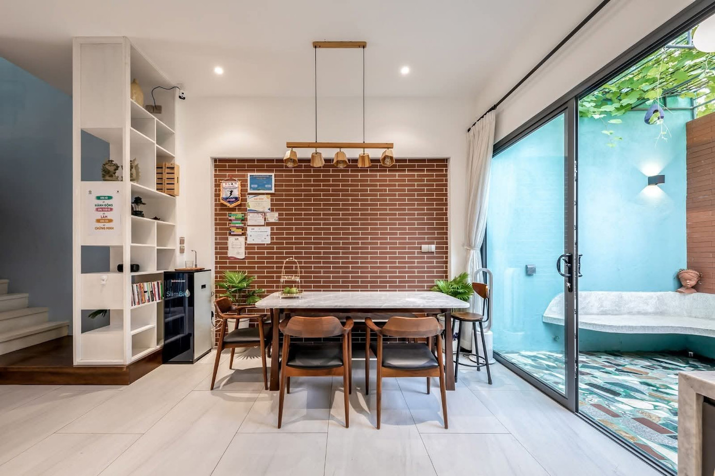 Nhà phố 4 tầng dành khoảng trống cho hoạt động vui chơi của trẻ em- Ảnh 7.