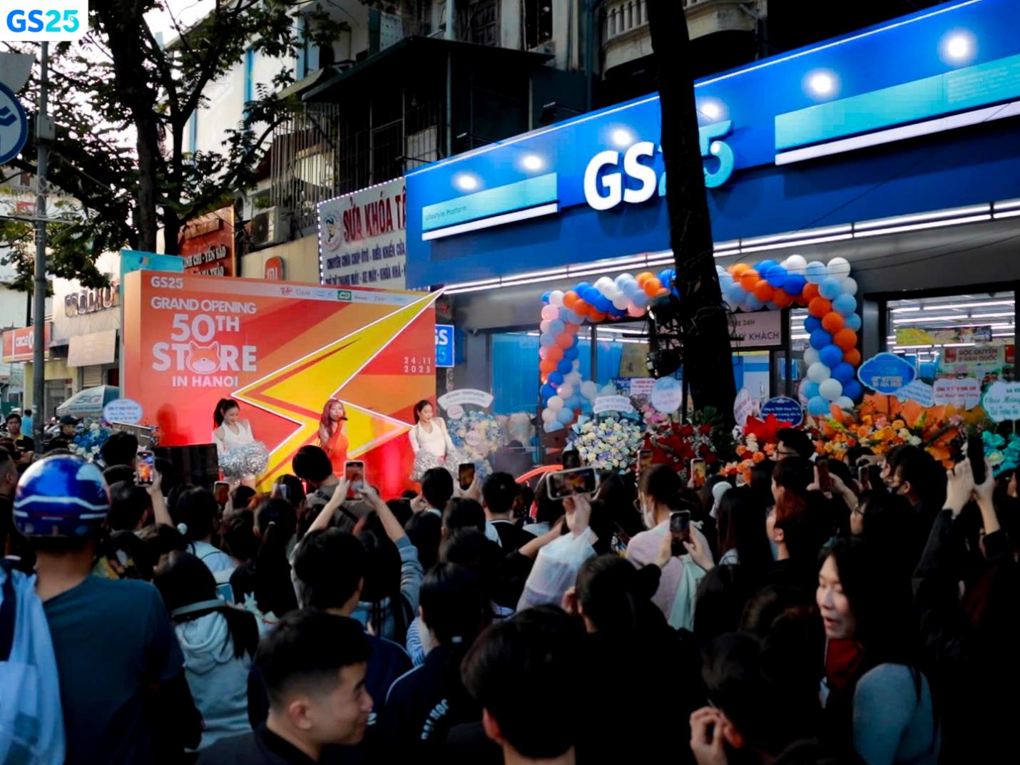 GS25 Việt Nam chạm mốc cửa hàng thứ 50 tại Hà Nội sau 9 tháng- Ảnh 1. GS25 Việt Nam chạm mốc cửa hàng thứ 50 tại Hà Nội sau 9 tháng- Ảnh 1.