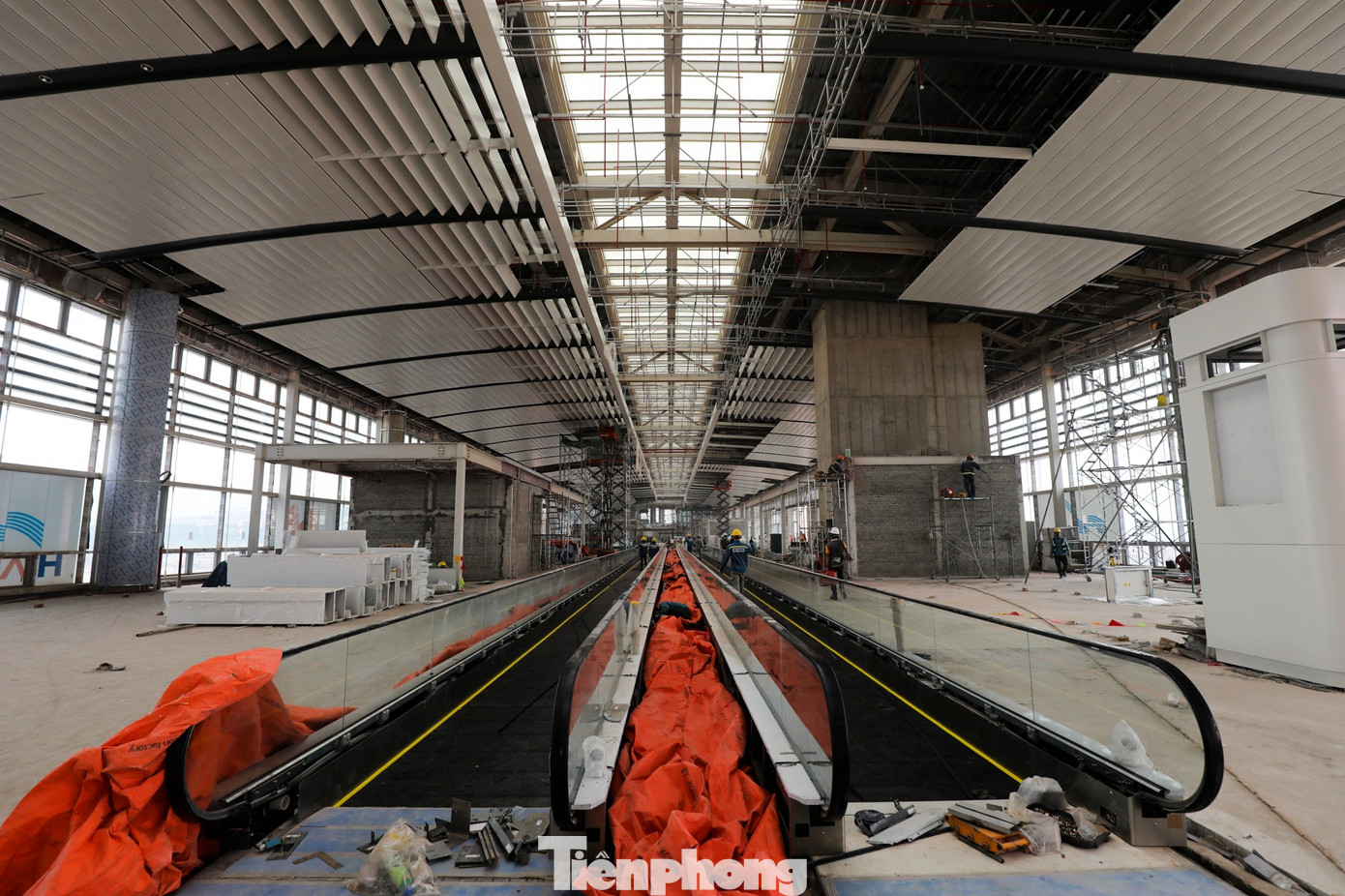 Toàn cảnh nhà ga nghìn tỷ sân bay Long Thành trước ngày đón chuyến bay đầu tiên- Ảnh 9.
