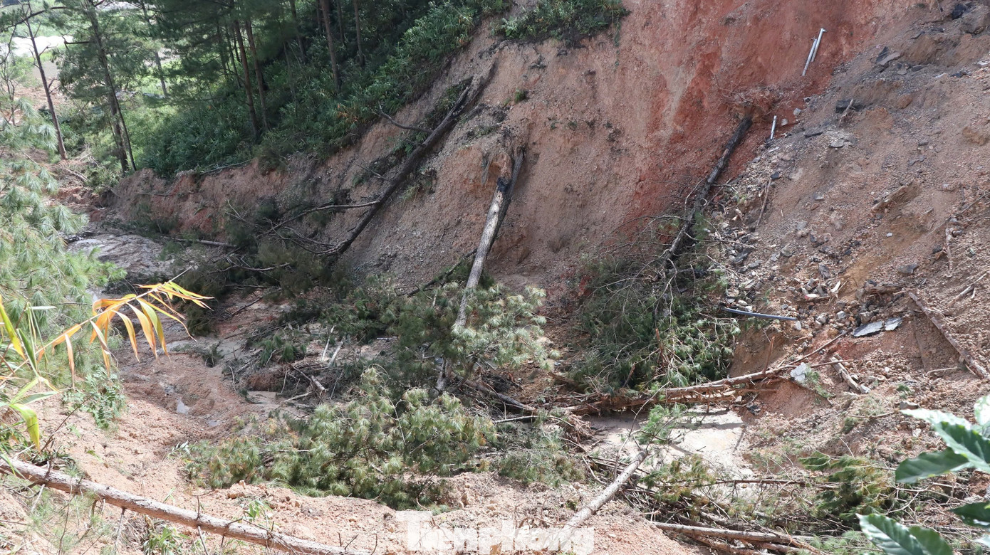 Đèo Mimosa sau khi thông xe qua đường tạm- Ảnh 8.