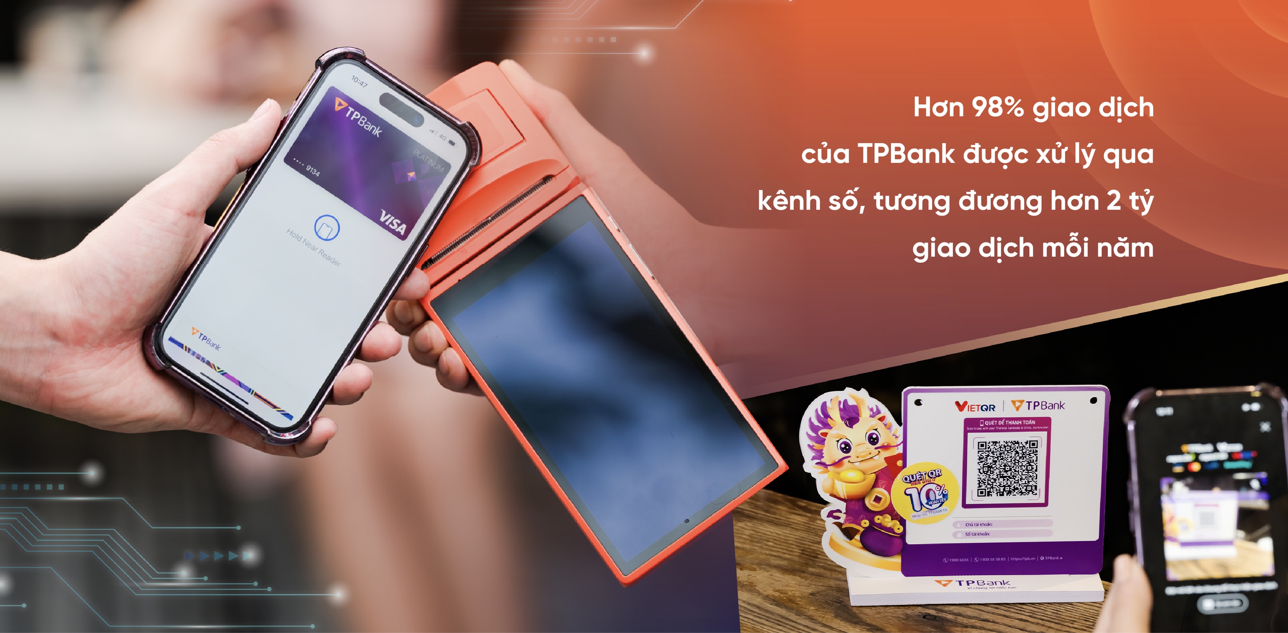 TPBank: Tiên phong số hóa, kiến tạo E - Việt Nam thịnh vượng - Ảnh 6. TPBank: Tiên phong số hóa, kiến tạo E - Việt Nam thịnh vượng - Ảnh 6.