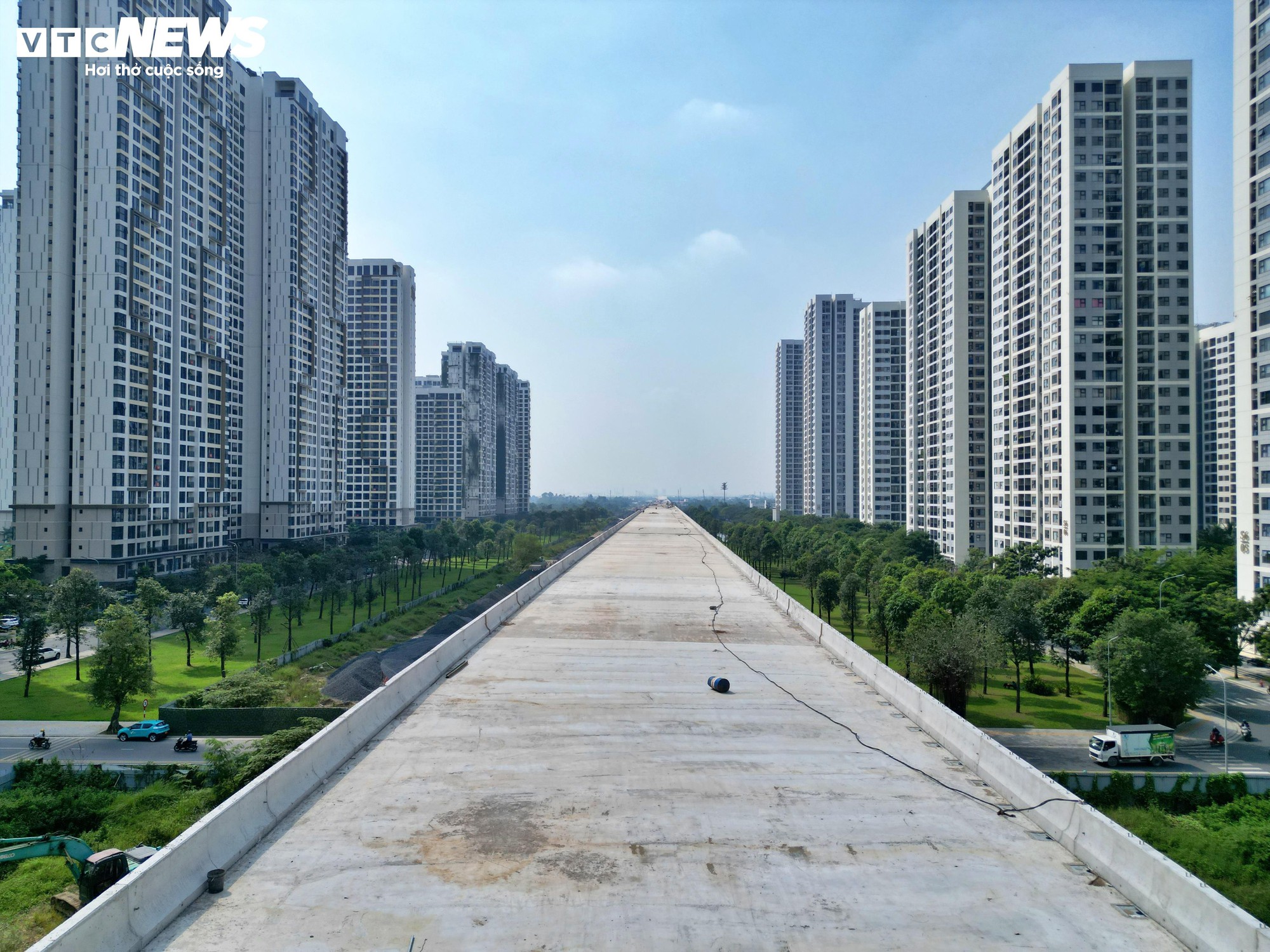 Ngắm Vành đai 3 từ trên cao qua khu đô thị ở TP.HCM trước ngày thông xe- Ảnh 13.