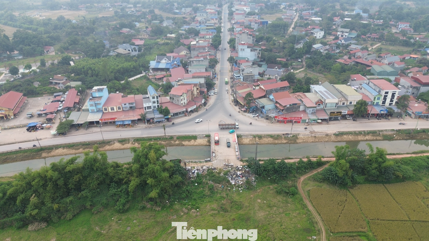 Cận cảnh tuyến đường 'cụt' 220 tỷ kết nối với... đồng ruộng ở Thái Nguyên- Ảnh 6.