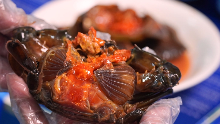 Cua gạch Cà Mau ngâm nước mắm nhĩ giá gần 1 triệu đồng/kg - Ảnh 2.