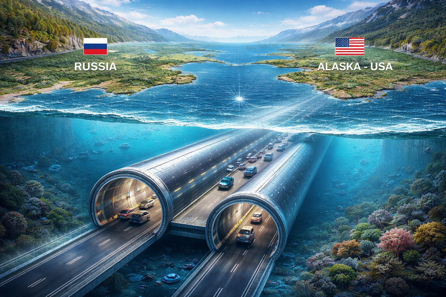 Đường hầm nối Nga - Mỹ có thể mở ra nhiều cơ hội tích cực- Ảnh 1.