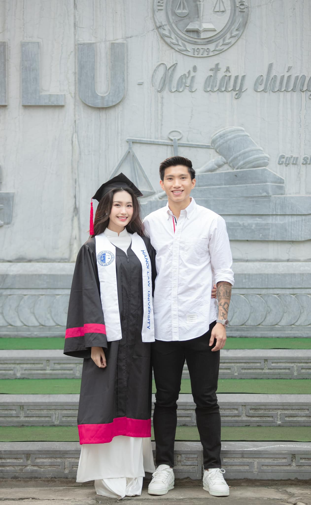 Bận rộn chăm chồng chấn thương và con trai nhỏ, tiểu thư Doãn Hải My vẫn âm thầm thi đỗ Thạc sĩ Đại học Luật- Ảnh 4.