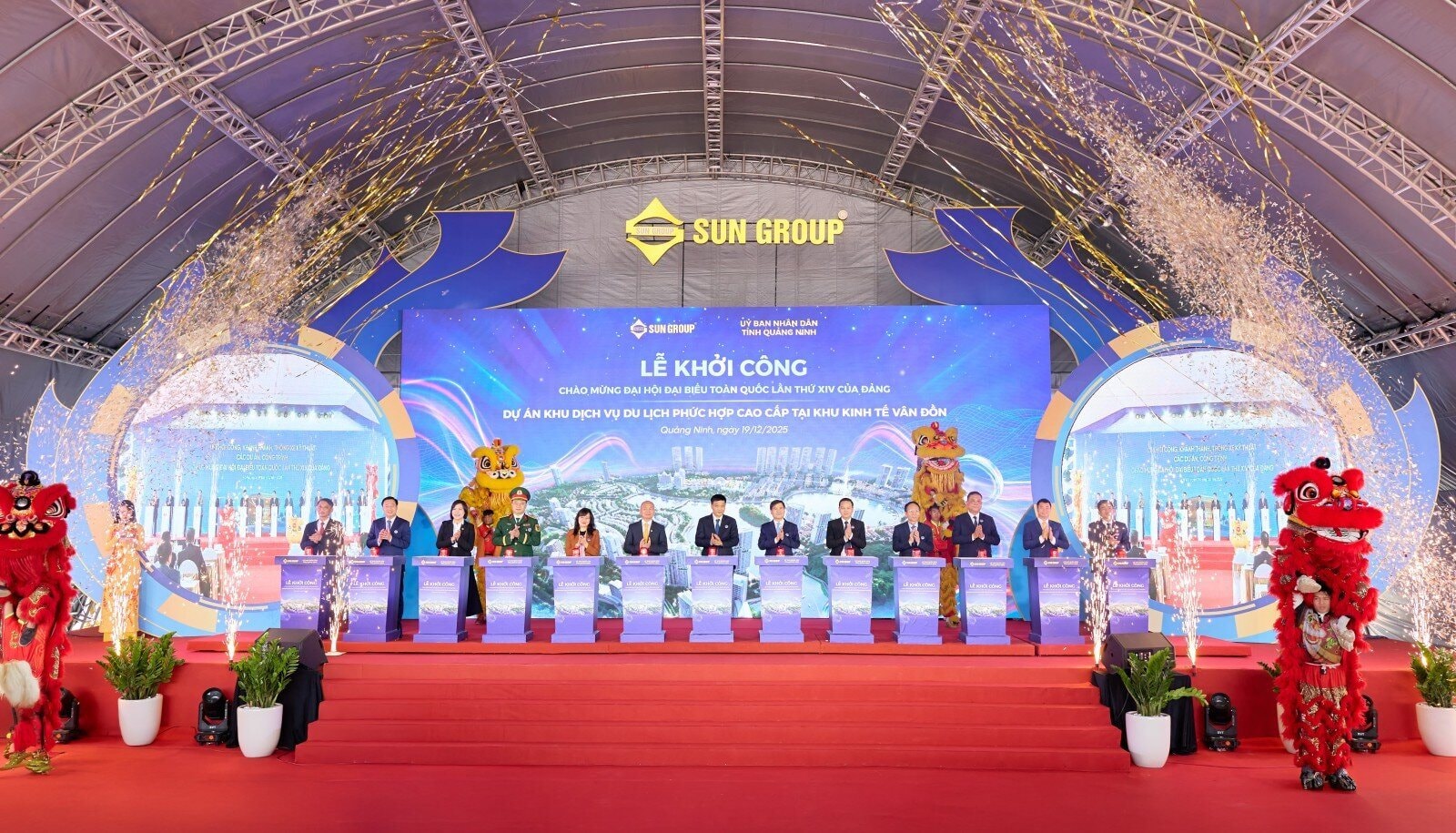 Vingroup, Sungroup, Hòa Phát khởi công loạt dự án tổng VĐT gần 1,9 triệu tỷ đồng, chiếm 67% tổng mức đầu tư tư nhân trong ngày đặc biệt- Ảnh 4.