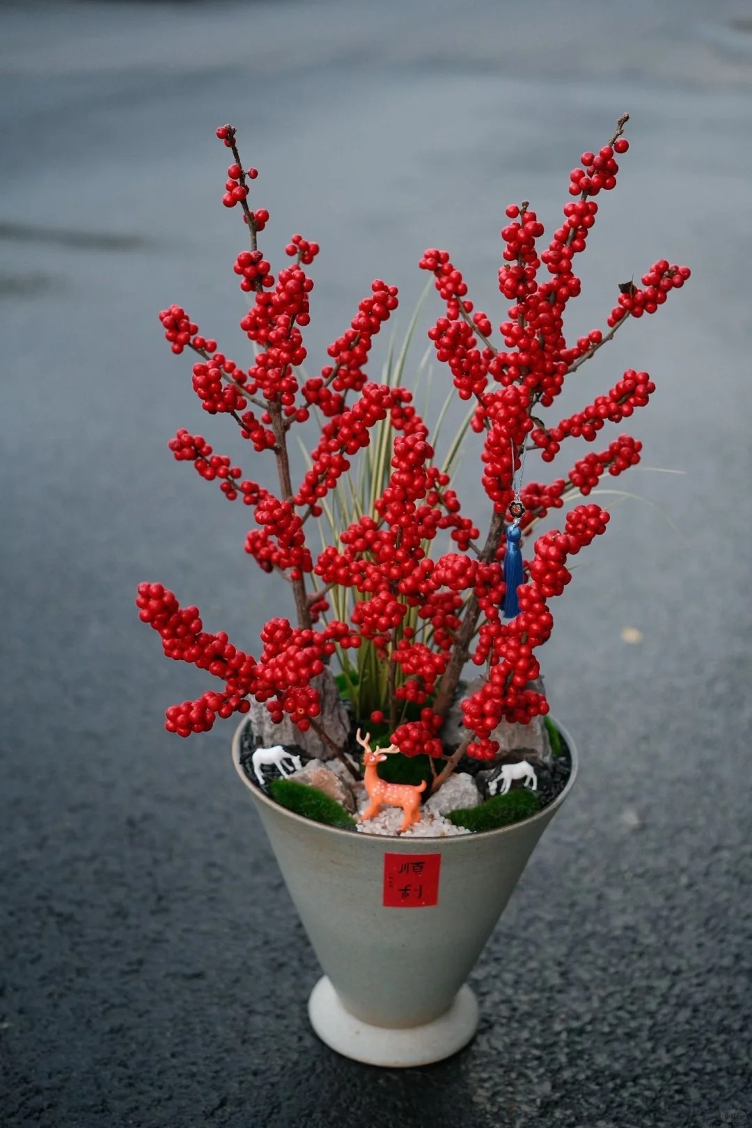 Bí kíp cắm đào đông đỏ chơi bền xuyên Tết 2026: Loài "trân châu đỏ" giúp gia chủ vượng khí, đỏ vận cả năm - Ảnh 25.