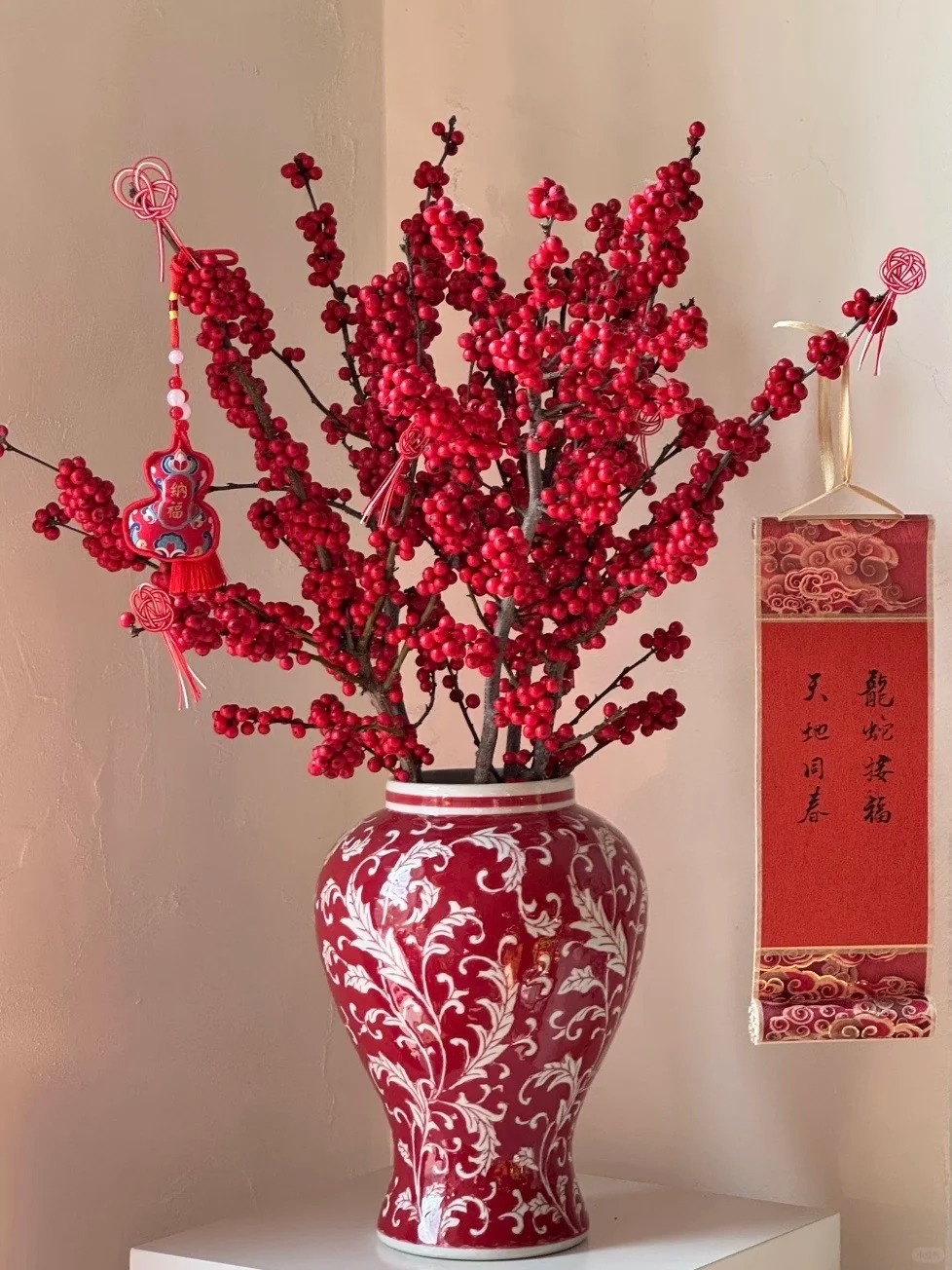 Bí kíp cắm đào đông đỏ chơi bền xuyên Tết 2026: Loài "trân châu đỏ" giúp gia chủ vượng khí, đỏ vận cả năm - Ảnh 27.