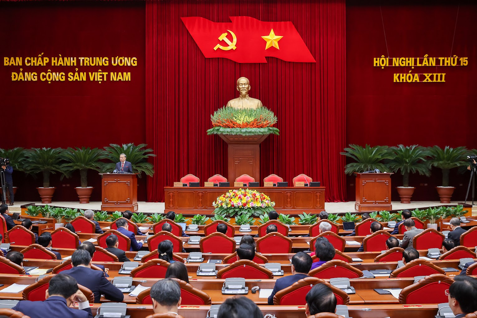 BẾ MẠC HỘI NGHỊ TRUNG ƯƠNG 15, KHÓA XIII- Ảnh 3.