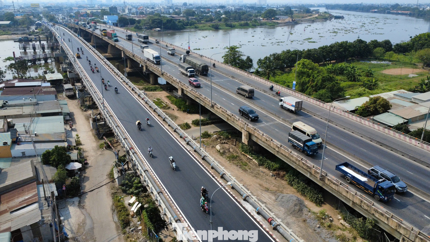 Diện mạo cầu Bình Phước 1 sau khi hoàn thành nâng tĩnh không- Ảnh 3.