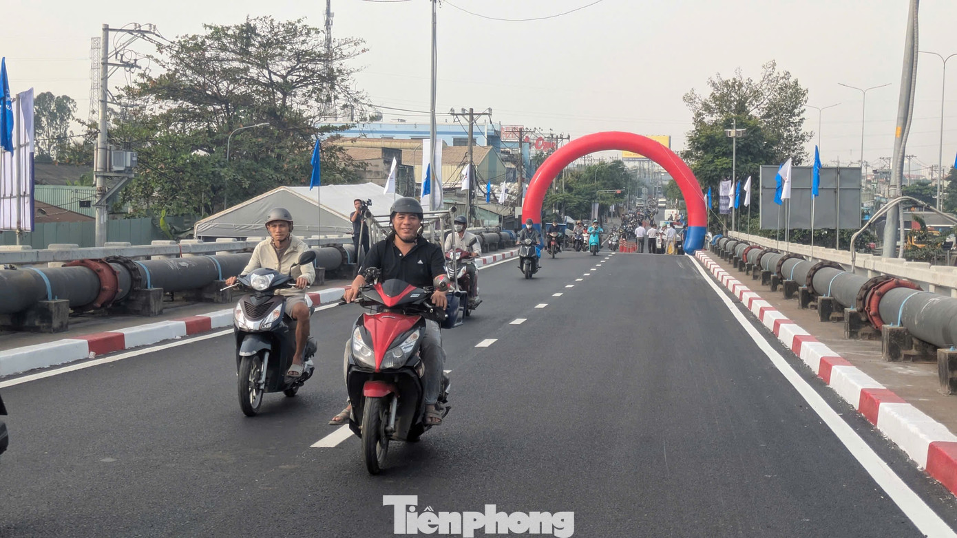 Diện mạo cầu Bình Phước 1 sau khi hoàn thành nâng tĩnh không- Ảnh 8.