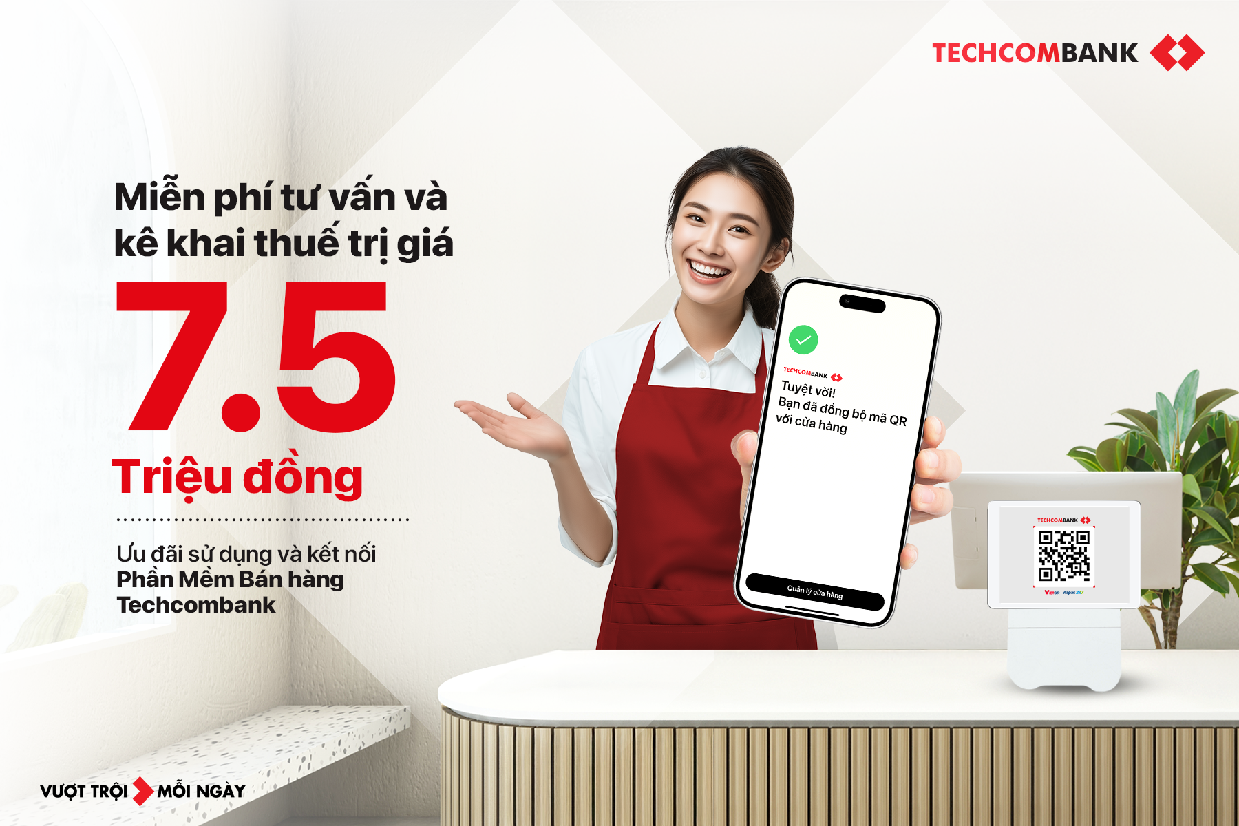 Chính sách thuế mới thúc đẩy chuyển đổi số: Techcombank cùng hộ kinh doanh giải bài toán vận hành toàn diện - Ảnh 2.
