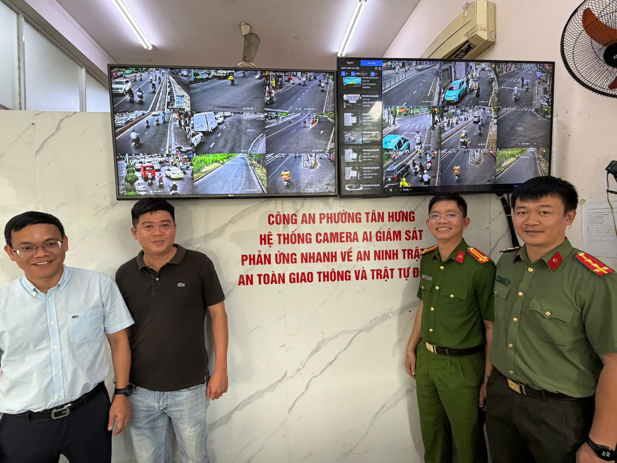 Một phường ở TPHCM đã phủ 100% camera thông minh - Ảnh 1.