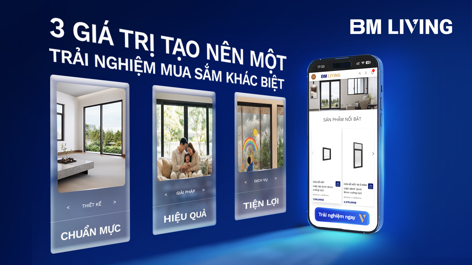 BM WINDOWS ra mắt BM LIVING – nền tảng mua sắm nhôm kính trực tuyến - Ảnh 2.