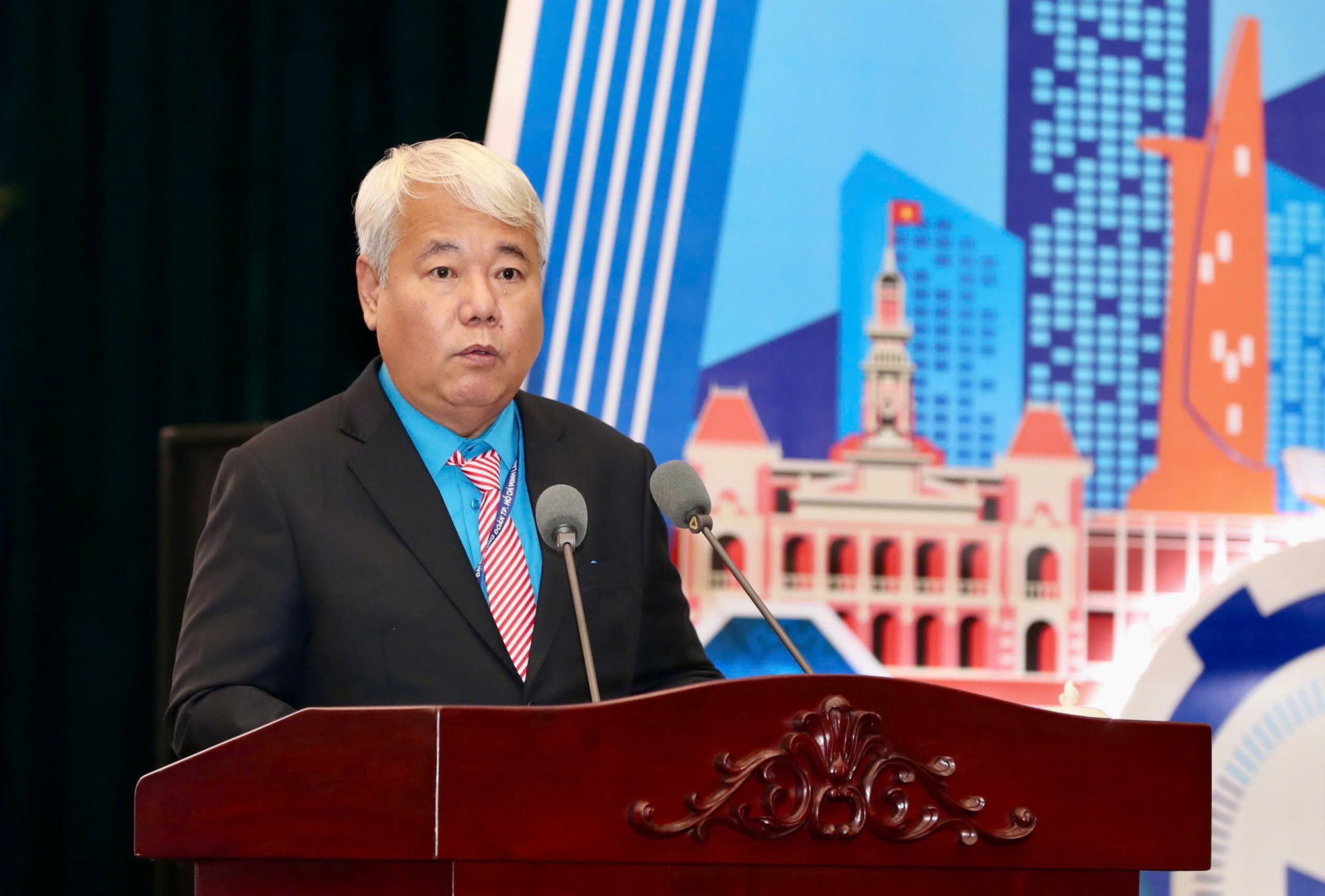 Ông Bùi Thanh Nhân được chỉ định là Chủ tịch LĐLĐ TPHCM - Ảnh 2.