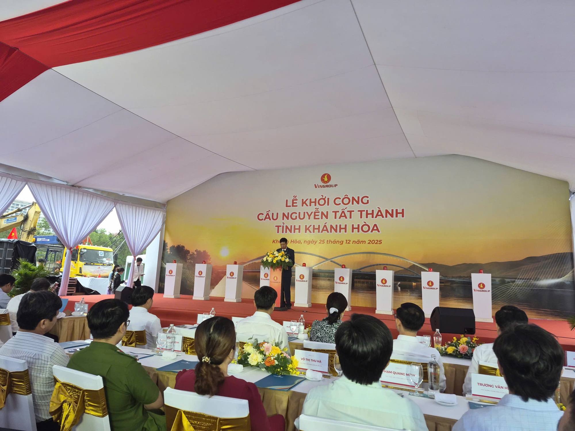 Vinhomes khởi công cầu Nguyễn Tất Thành, mở trục kết nối chiến lược Nam Khánh Hòa - Ảnh 3.