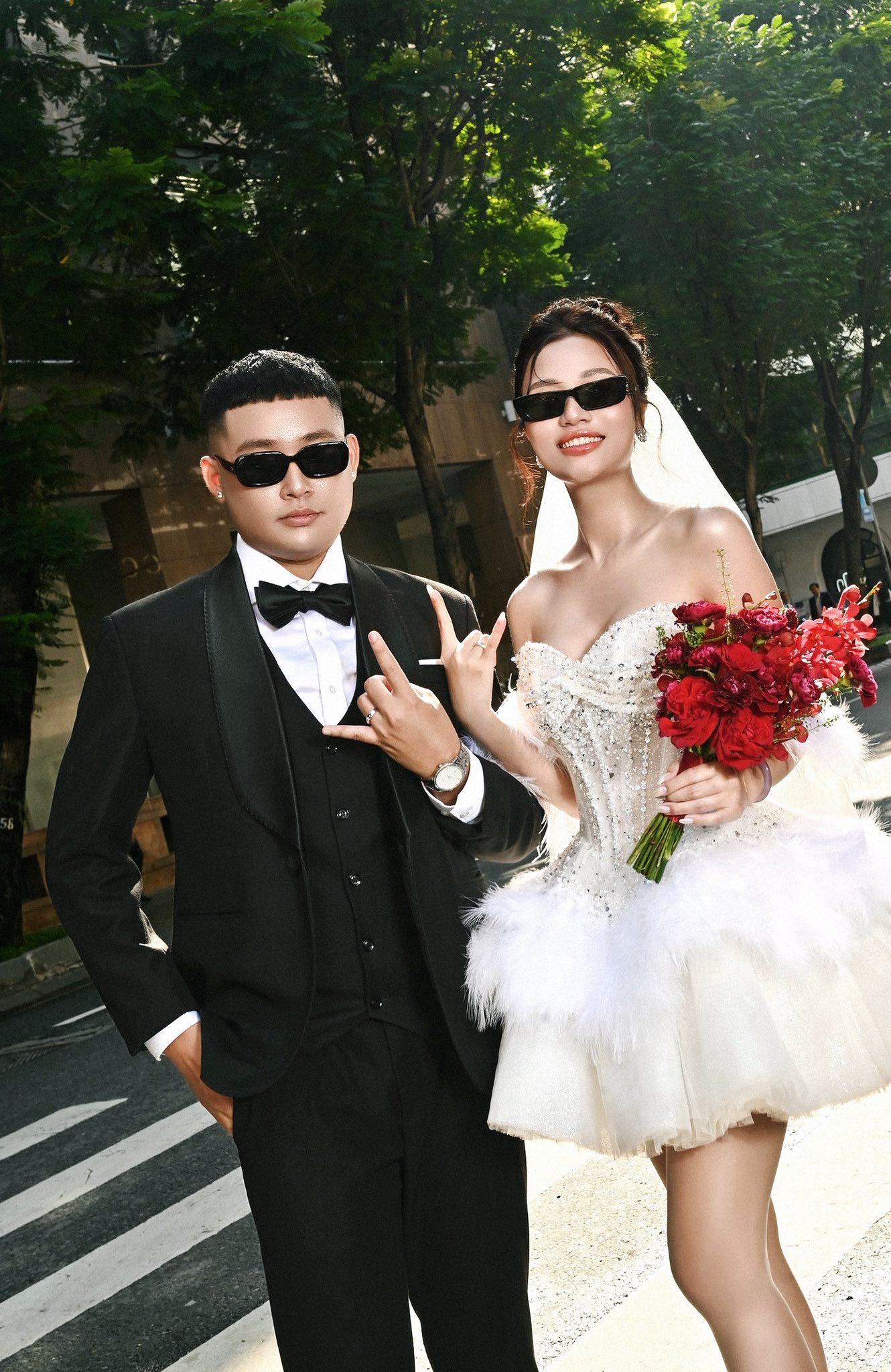 Đám cưới cháu nội danh ca Chế Linh: Nhan sắc cô dâu không một điểm trừ, thân thế chú rể gây bất ngờ lớn- Ảnh 2.