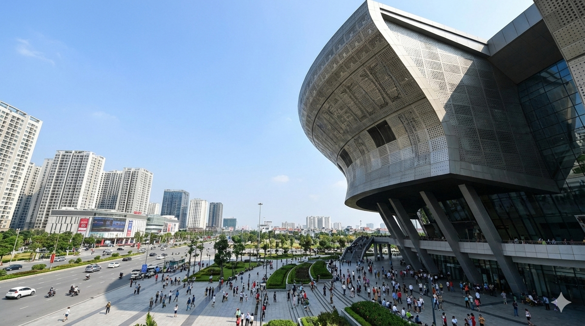 Cuộc đua siêu sân vận động: Vingroup xây sân có mái che lớn nhất thế giới, Sun Group làm sân 50.000 chỗ ngay cạnh trung tâm - Ảnh 9.