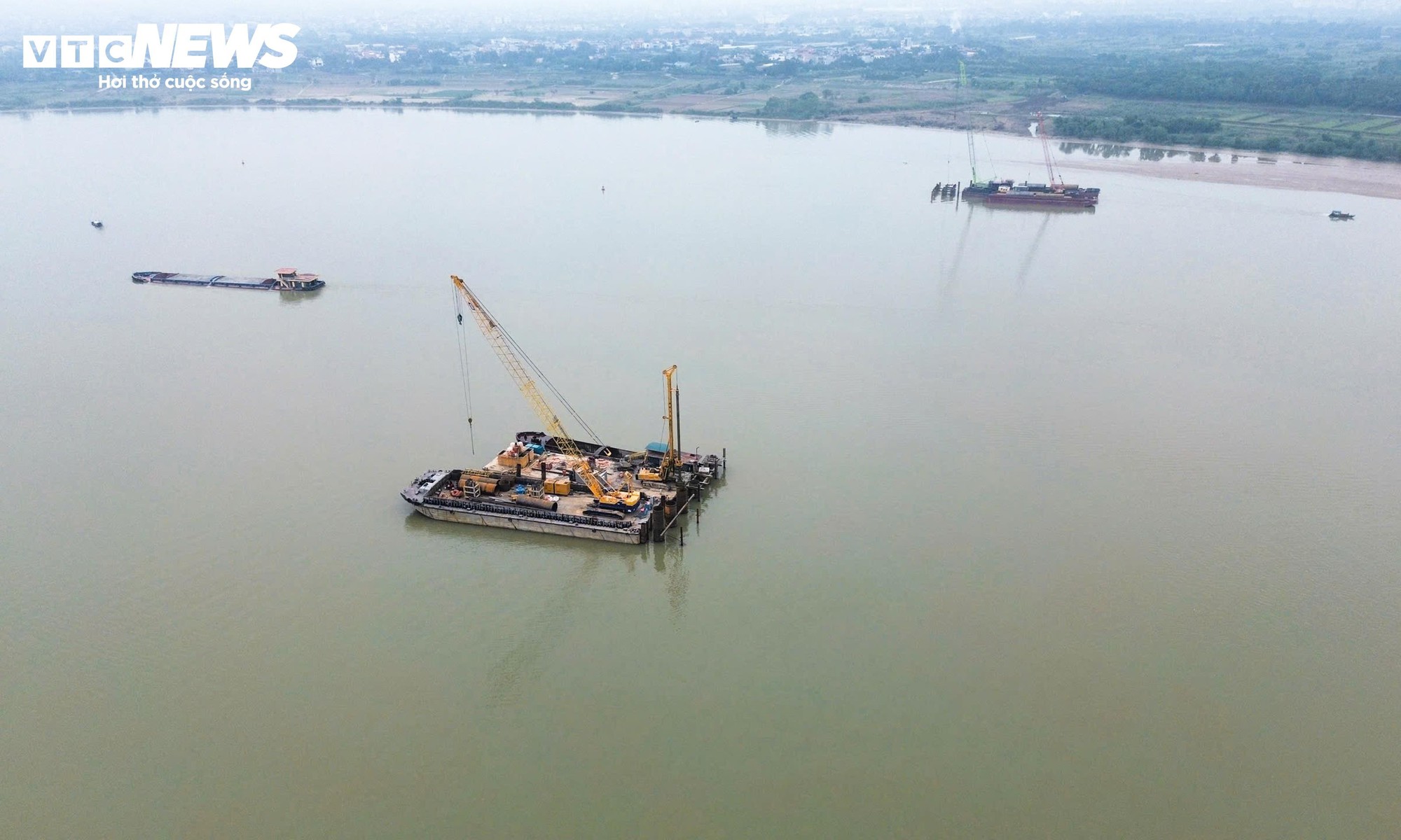 Hình hài cầu gần 12.000 tỷ đồng bắc qua sông Hồng, nối Hà Nội - Hưng Yên- Ảnh 11.