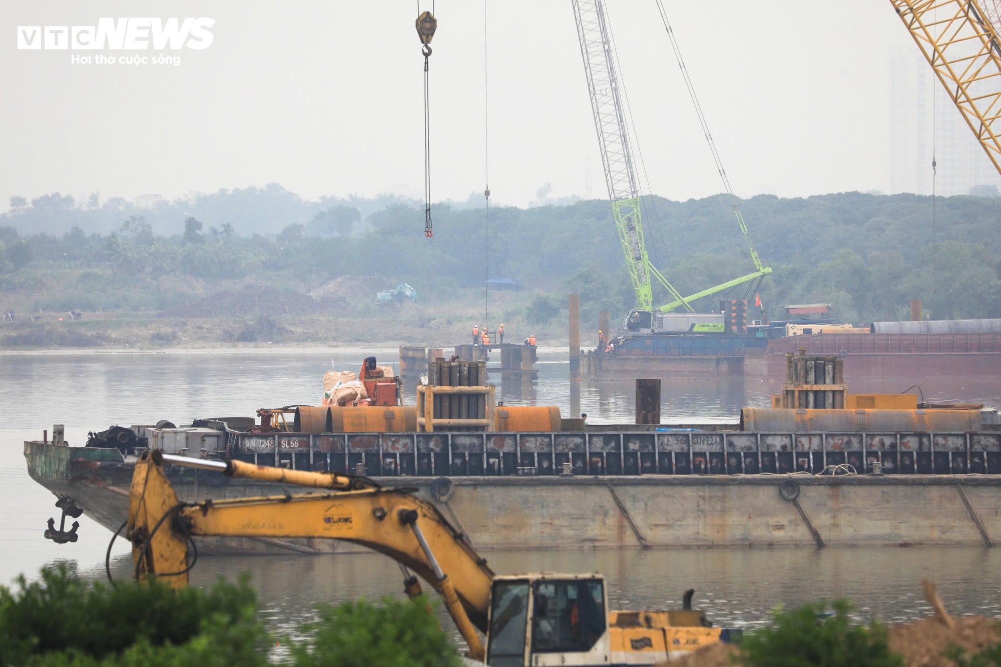 Hình hài cầu gần 12.000 tỷ đồng bắc qua sông Hồng, nối Hà Nội - Hưng Yên- Ảnh 8.