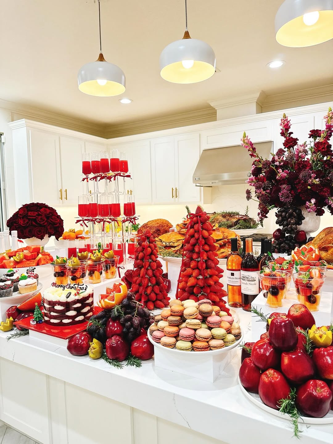 Hội hào môn "bung nóc" mùa Giáng sinh: Midu khoá môi Minh Đạt, xem biệt thự của Phạm Hương - Lan Khuê mà loá mắt - Ảnh 8.