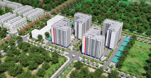 Chính thức khởi công dự án nhà ở xã hội 1.130 căn hộ- Ảnh 1.