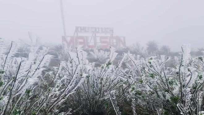 Ngoài Fansipan, đây là nơi lạnh không kém ở miền Bắc hôm nay: Cũng là núi, nhiều năm có băng giá, tuyết- Ảnh 8.