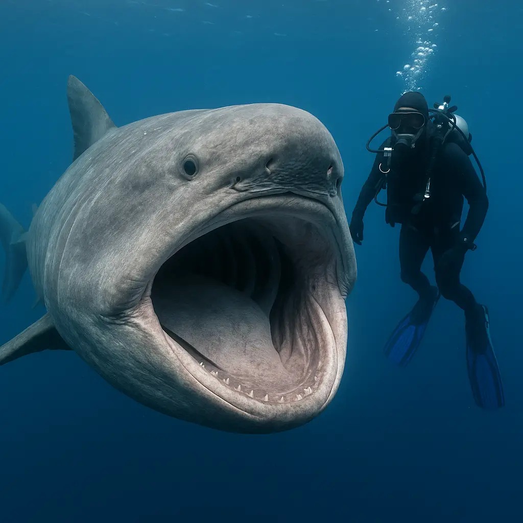 Hai con cá mập miệng rộng khổng lồ, loài chỉ được nhìn thấy chưa đến 300 lần trong lịch sử, liên tiếp mắc cạn tại Peru khiến giới khoa học lo ngại!- Ảnh 2.