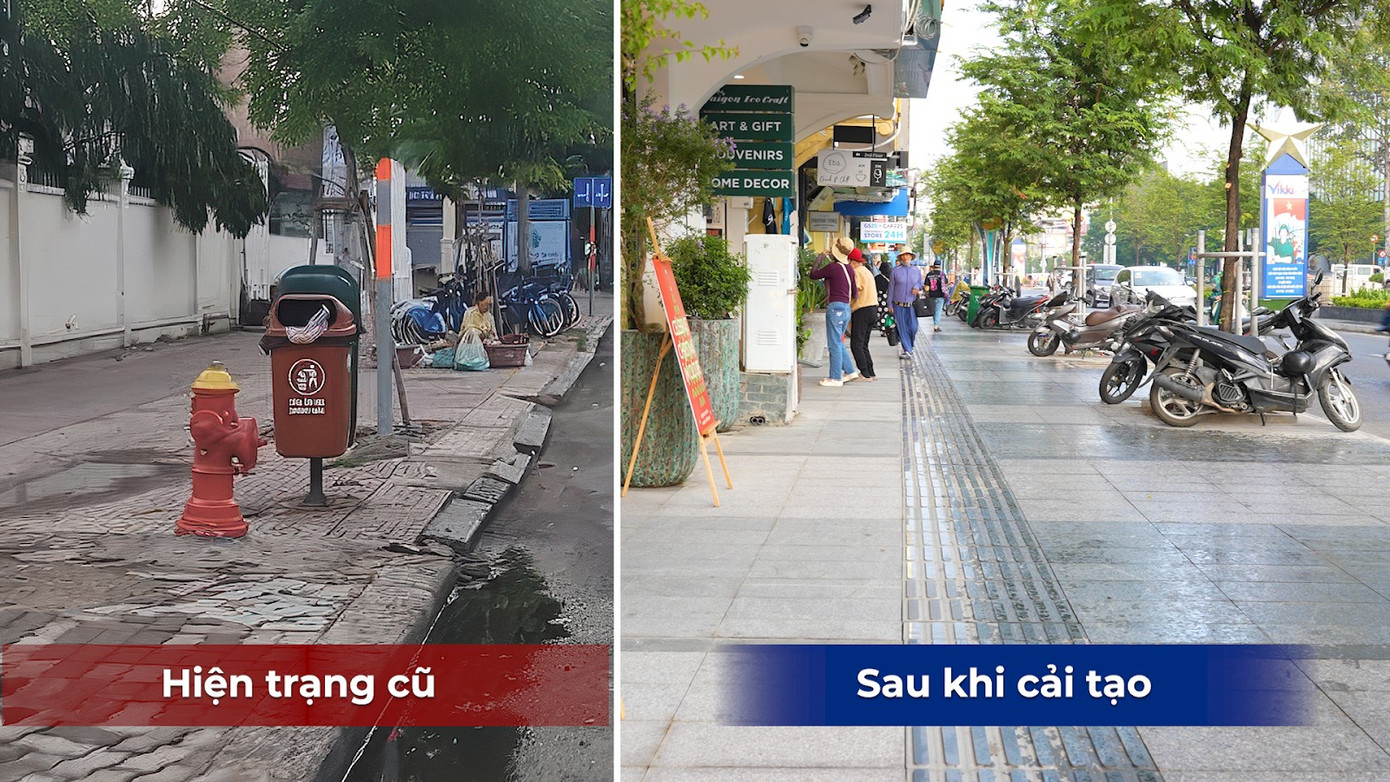 Khang Điền hoàn tất chỉnh trang đường Lê Lợi, diện mạo mới cho trục trung tâm TP.HCM- Ảnh 11.