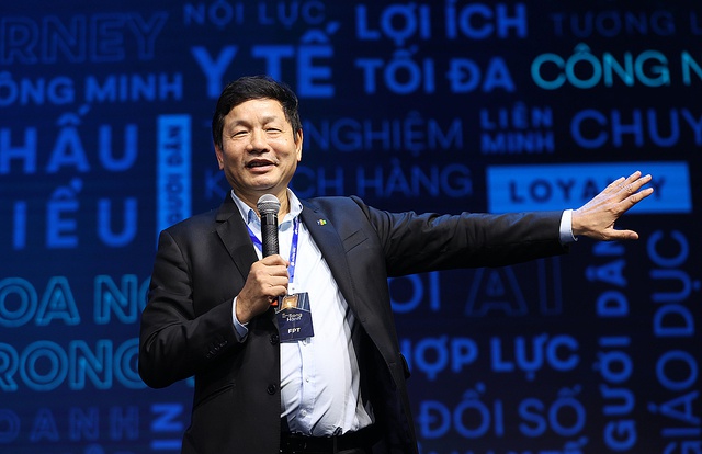 Chủ tịch Trương Gia Bình “flex”: Mô hình ngôn ngữ lớn tiếng Việt của FPT hiện có khoảng 5 triệu người dùng thường xuyên- Ảnh 1. Chủ tịch Trương Gia Bình “flex”: Mô hình ngôn ngữ lớn tiếng Việt của FPT hiện có khoảng 5 triệu người dùng thường xuyên- Ảnh 1.