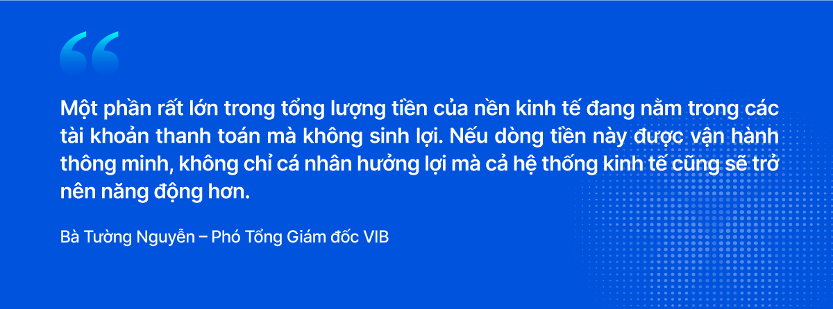 Chuyển đổi "tiền ngủ" thành "tiền tự vận động": Cách VIB thay đổi tư duy về tiền nhàn rỗi của triệu người dùng Việt - Ảnh 2.