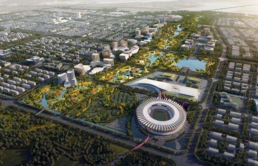 Siêu khu đô thị Olympic do Vingroup của tỷ phú Phạm Nhật Vượng đầu tư, có đấu trường thể thao eSports, tổ hợp sân golf và hàng nghìn căn hộ, biệt thự   - Ảnh 1.